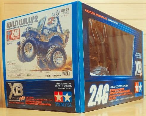 田宮タミヤXBフルセットワイルドウイリーバッファロー号仕様LEDライト付未走行車