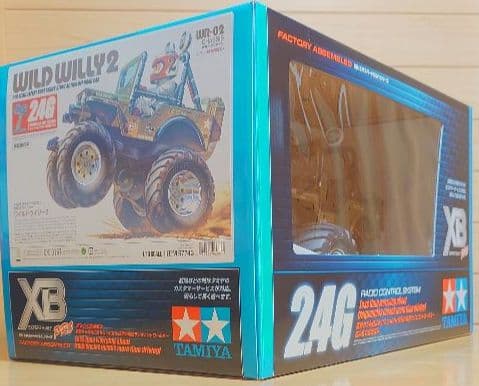 田宮タミヤXBフルセットワイルドウイリーバッファロー号仕様LEDライト付未走行車
