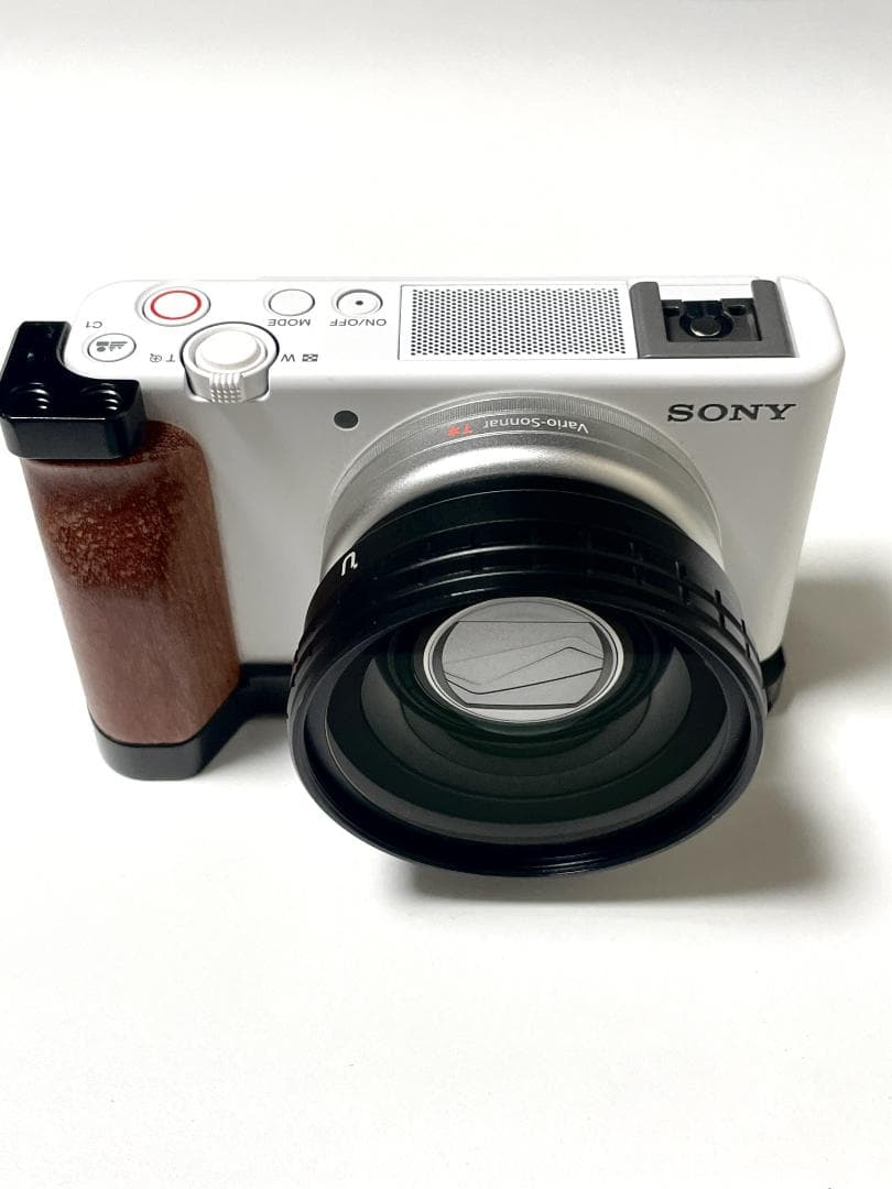 SONY ZV-1、Ulanzi 広角レンズ、SmallRig