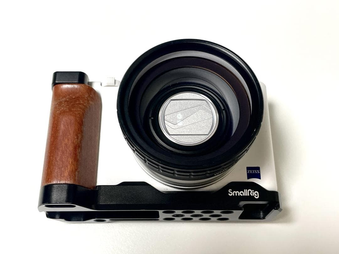 SONY ZV-1、Ulanzi 広角レンズ、SmallRig