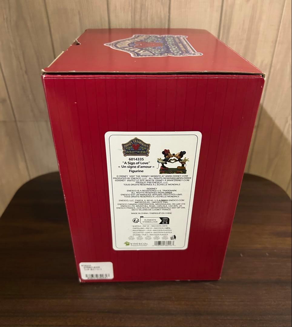 ディズニー　トラディションズ　ミッキー＆ミニー　 ウィズハートマーク　フィギュア