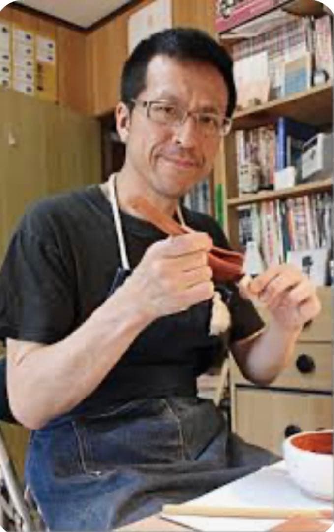 【新品未使用】中川 雅桂 氏 金釉8寸丸皿　　　2皿セット