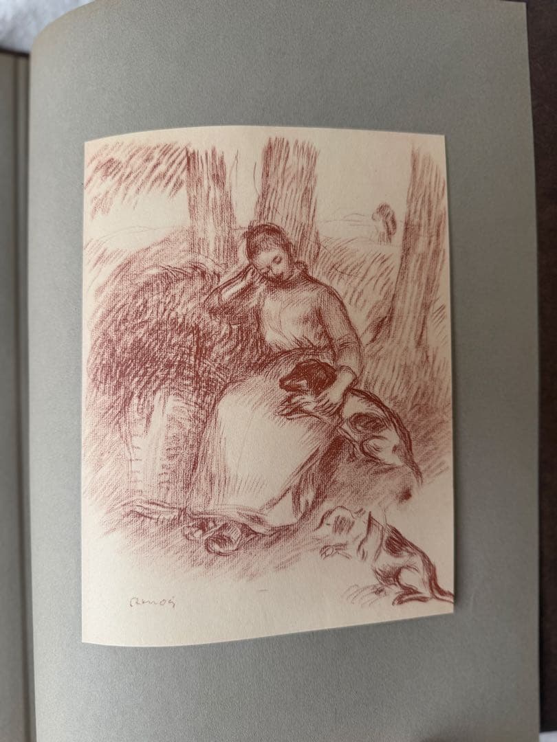 ルノワール画集1914年ドイツ語版アンティー 97 ・コレクション Renoir