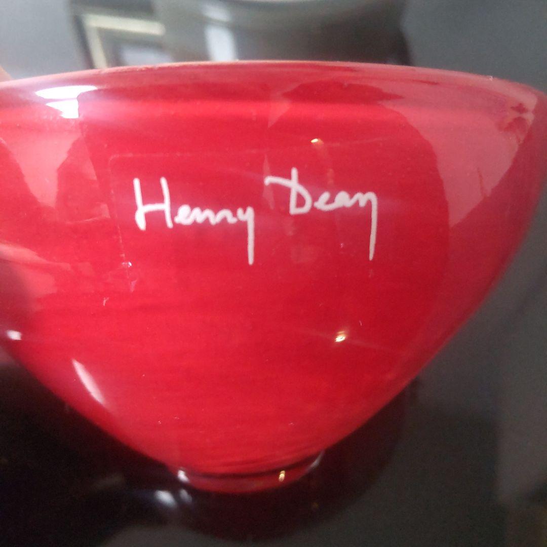 Henry Dean 赤いボウル 超希少