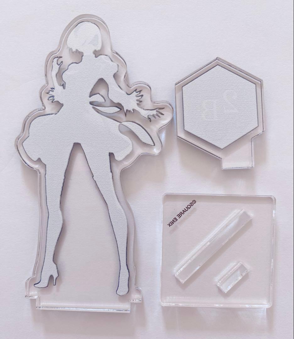 ニーアオートマタ　スクエニカフェ　アクスタ 2B 9S A2 3点セット