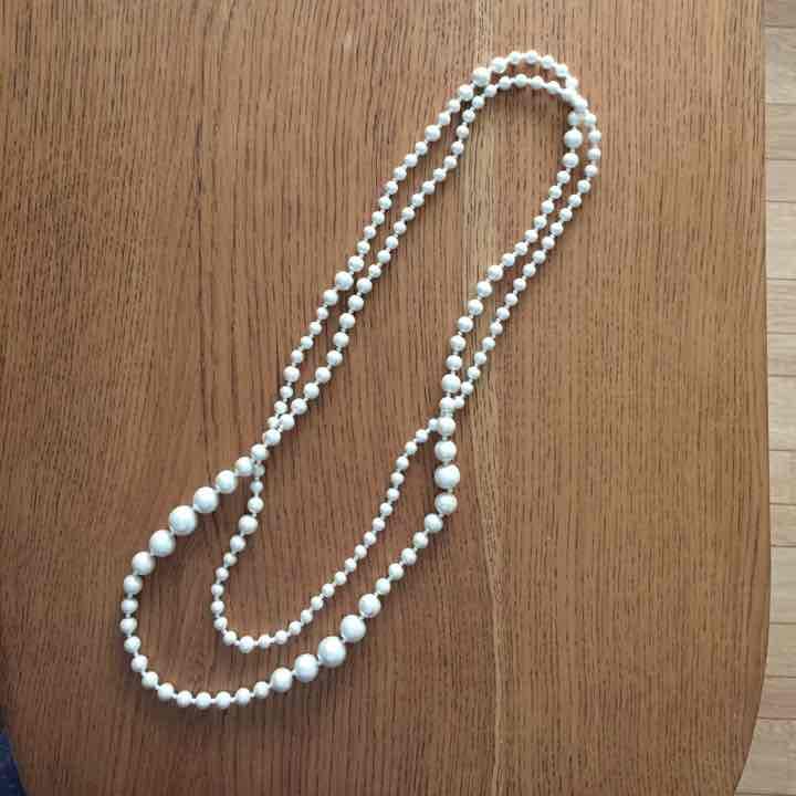 コットンパール ネックレス