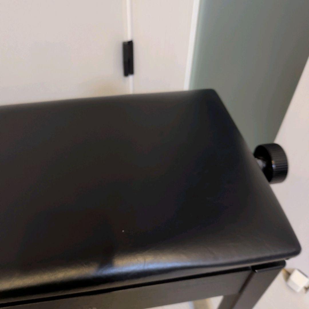 【美品】ヤマハ ピアノ椅子 BC-205BK 高低自在椅子 黒 YAMAHA