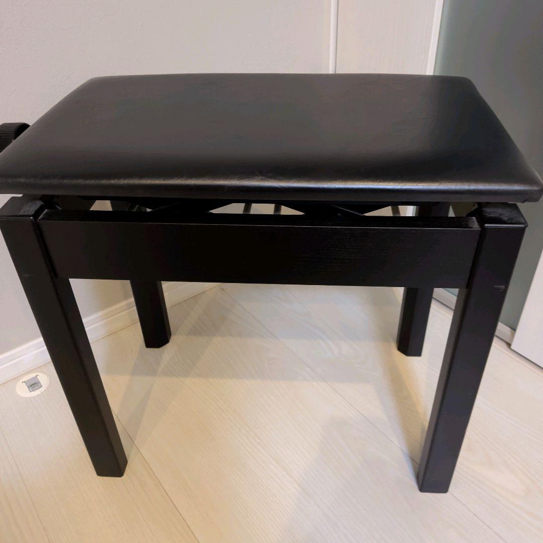 【美品】ヤマハ ピアノ椅子 BC-205BK 高低自在椅子 黒 YAMAHA