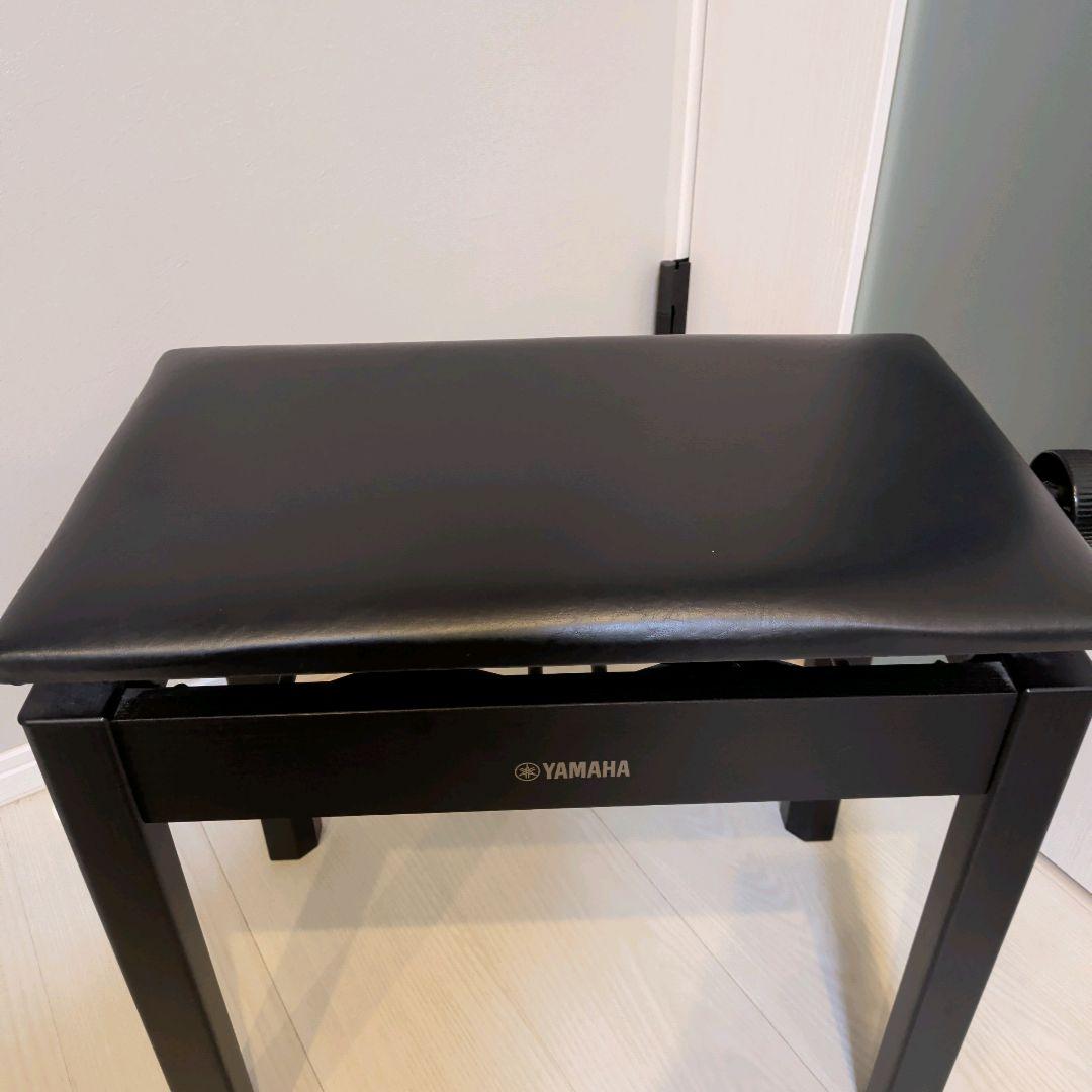 【美品】ヤマハ ピアノ椅子 BC-205BK 高低自在椅子 黒 YAMAHA
