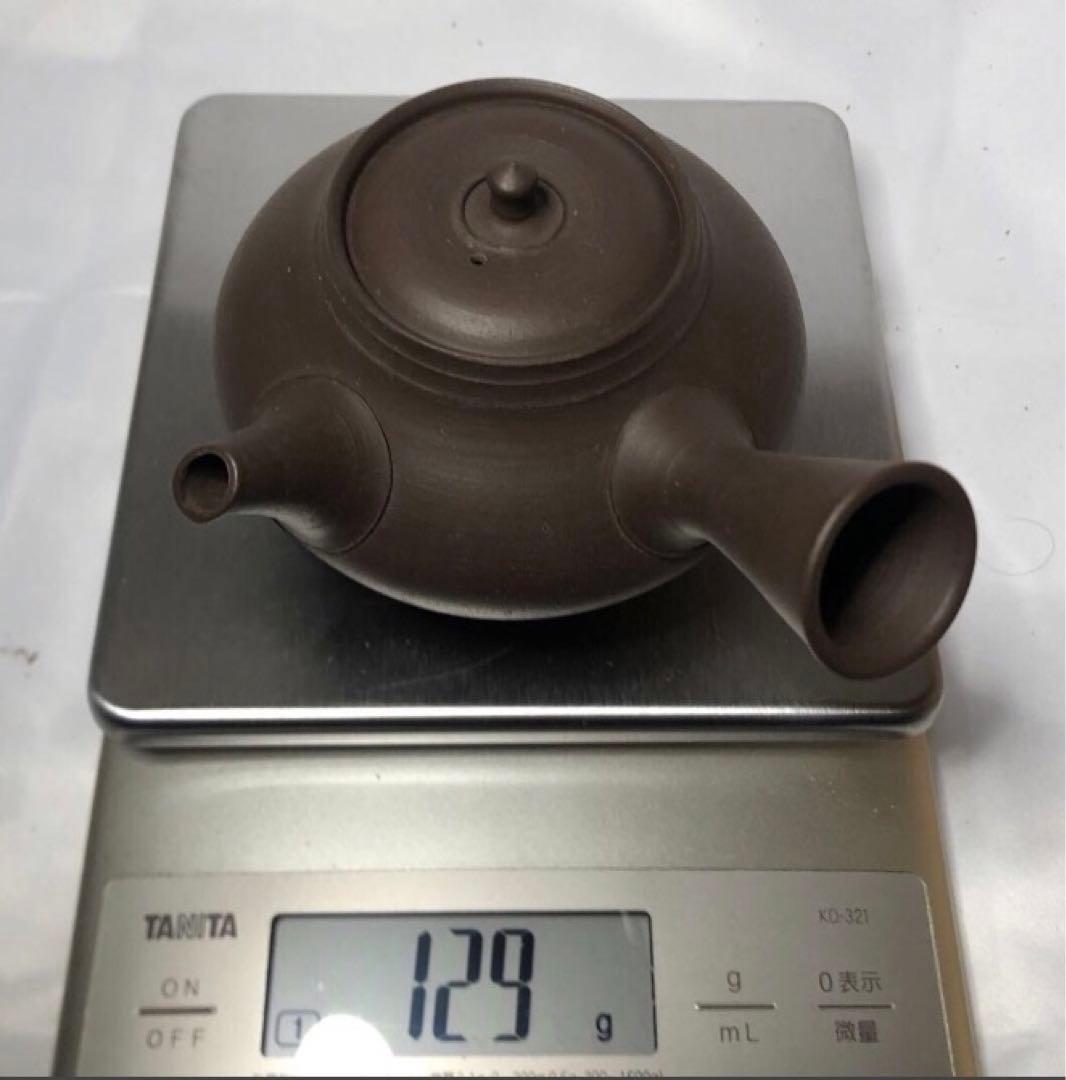 常滑焼　銘工　沢田昭邨　二代昭邨　烏泥梨皮　急須　茶注　煎茶道具　無形文化財