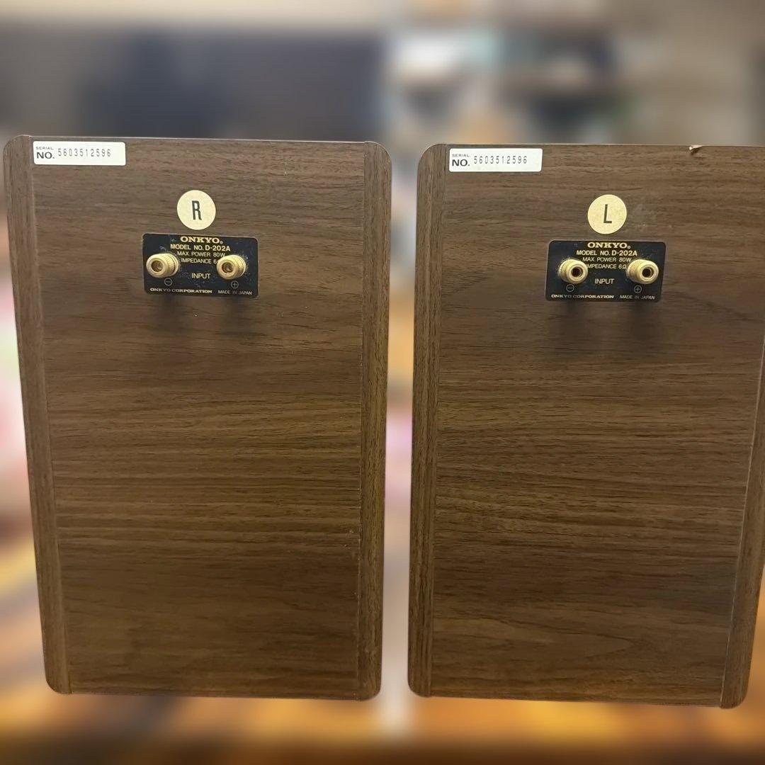 ONKYO D-202A スピーカー 16cmウーファー搭載　現状品
