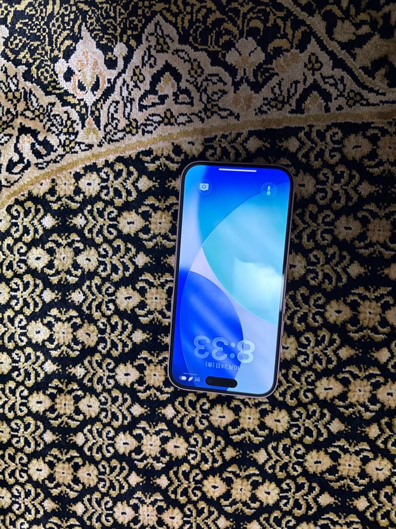 iPhone 15 128GB ピンク フィルム付き！