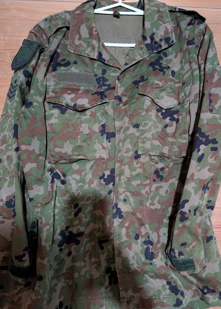 自衛隊 帽子、ブーツ、迷彩服セット レプリカ