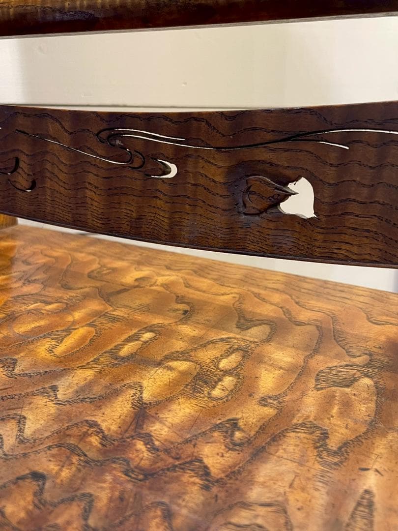 鏡台 木製ドレッサー 欅 けやき