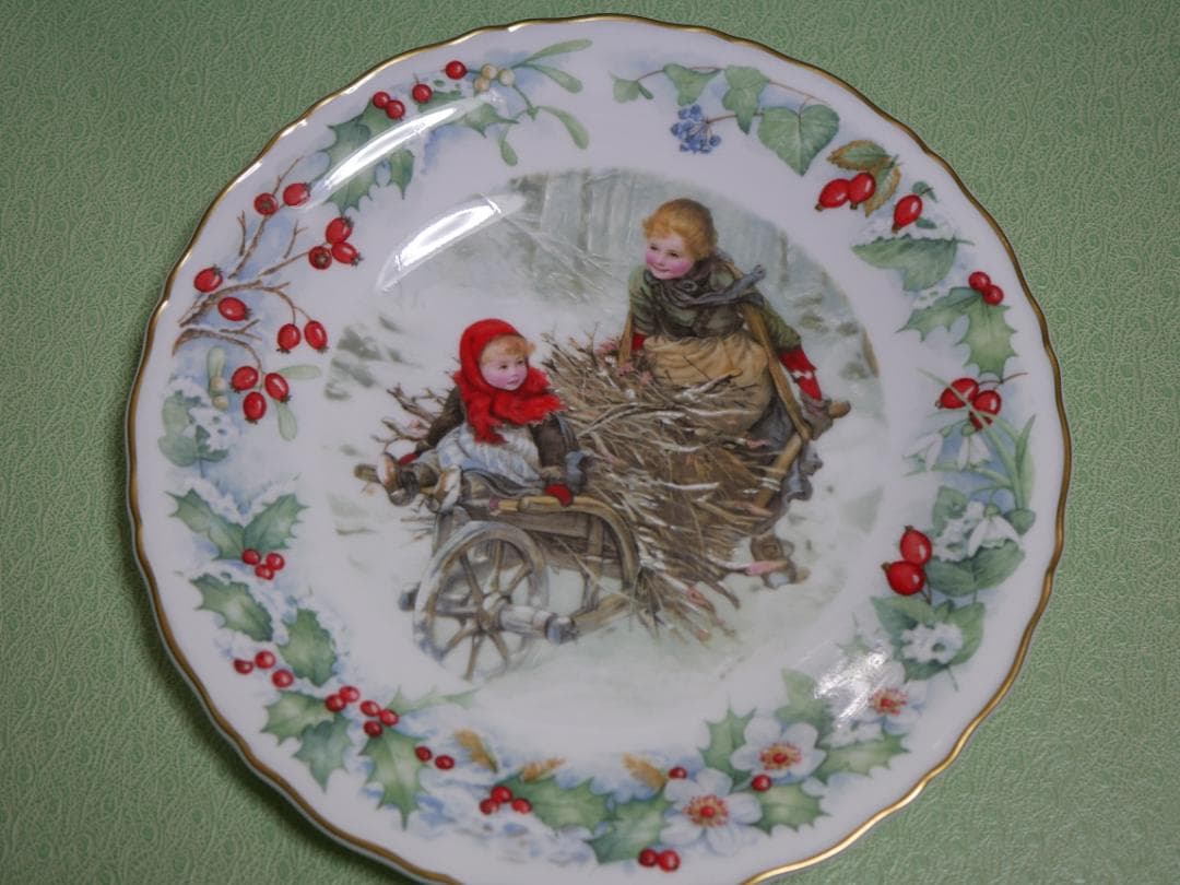 １９９０年ヴィクトリア＆アルバートミュージアム Xmasプレート