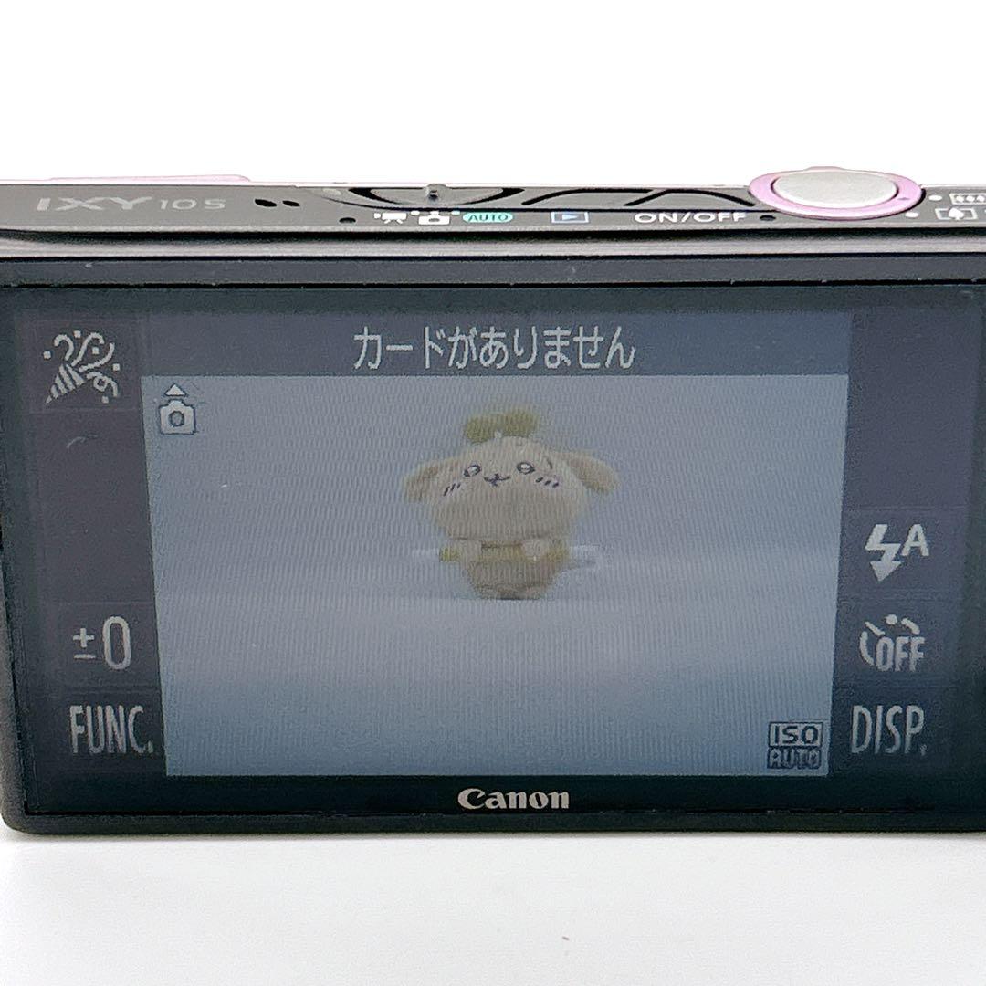 動作品　Canon IXY 10S ピンク　箱あり　イクシー　コンデジ　デジカメ