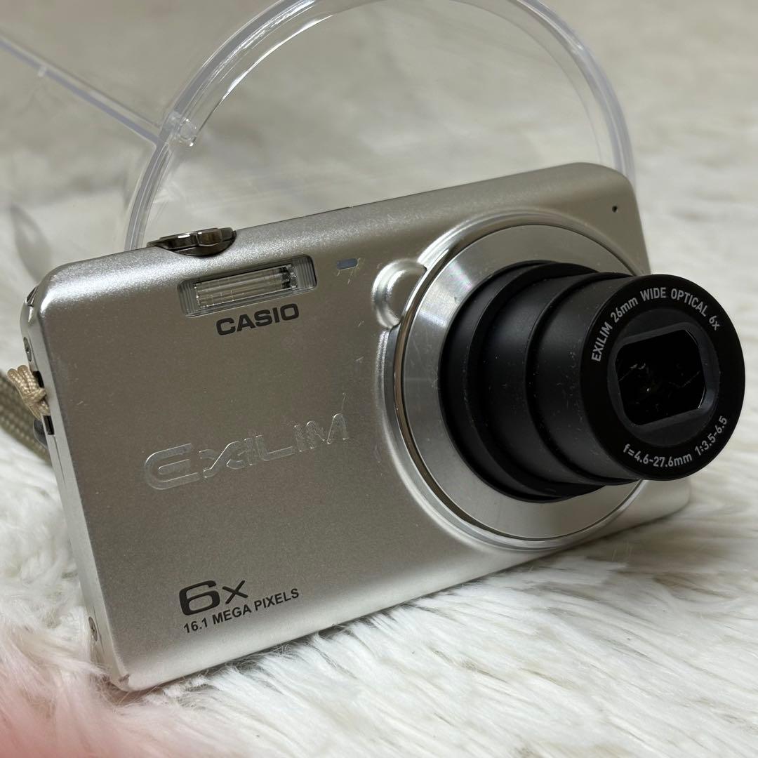 CASIO カメラ　エクシリム　EX-ZS27 シルバー コンデジ　動作品