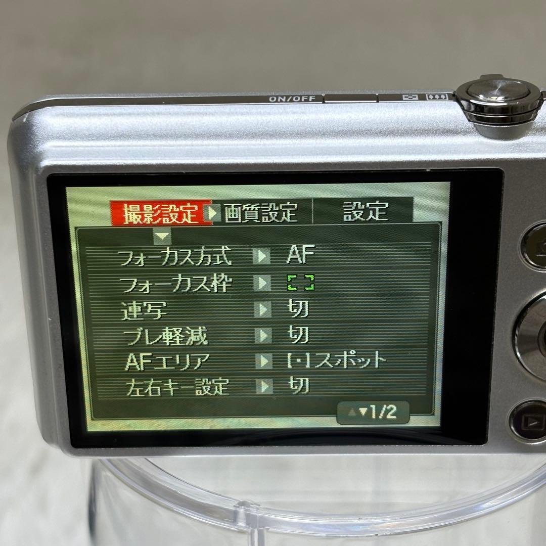 CASIO カメラ　エクシリム　EX-ZS27 シルバー コンデジ　動作品