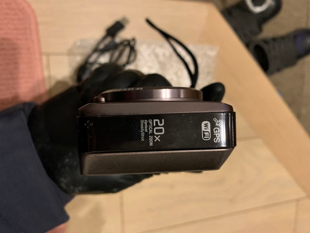 [美品]SONY Cyber-shot DSC-HX30V GPS デジカメ