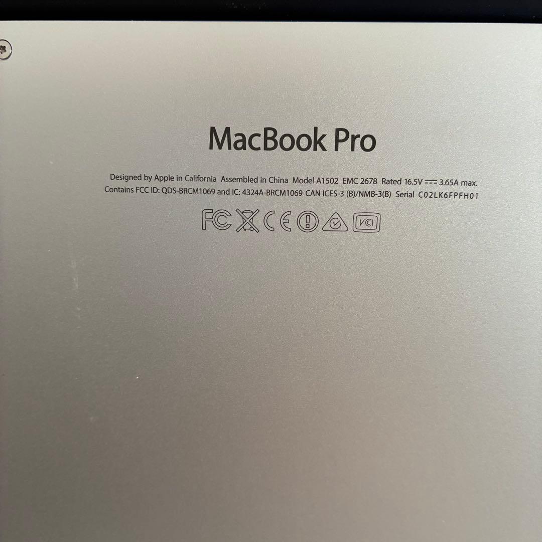 MacBook本体 MacBook Pro (Retina,13-inch,Late2013)