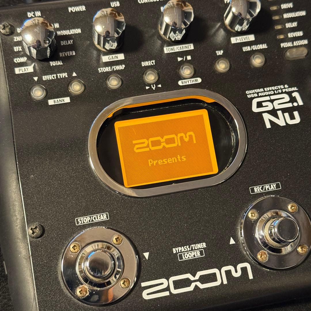 ZOOM G2.1Nu ギターエフェクター