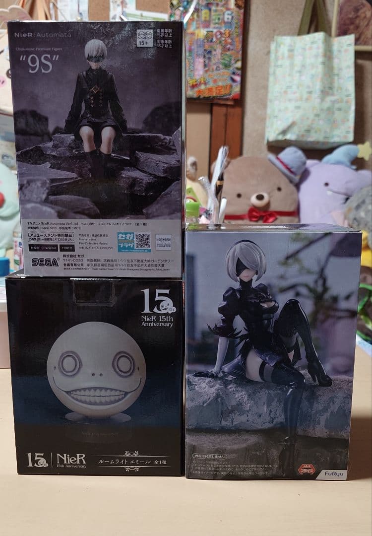 NieR:Automata 2B 9S エミールフィギュアセット