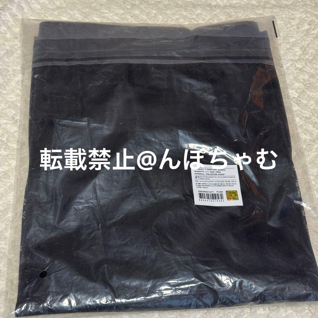 dirty work tシャツ 新品未開封 カリナ トレカ aespa