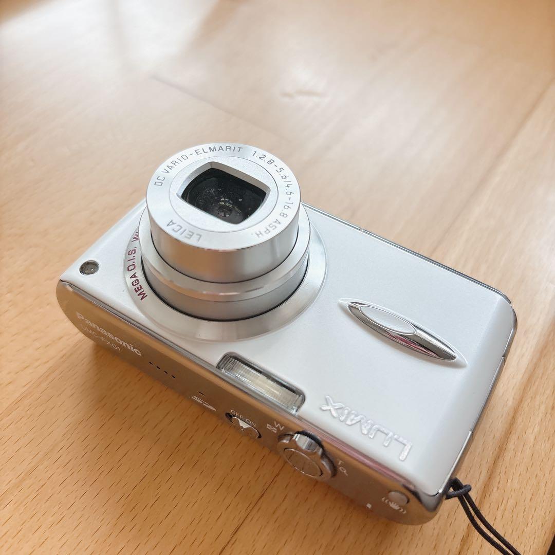 【美品】Panasonic LUMIX DMC-FX01 コンデジ 完動品