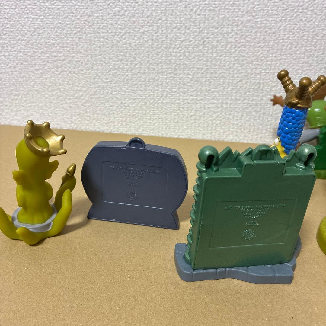 バーガーキング ミールトイ 2002シンプソンズ ムービーオブフェーム8体