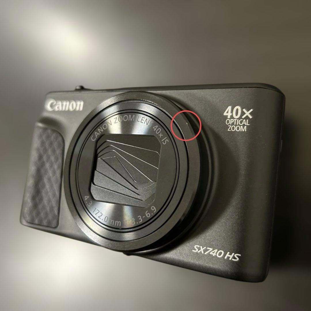 Canon PowerShot SX740 HS ブラック