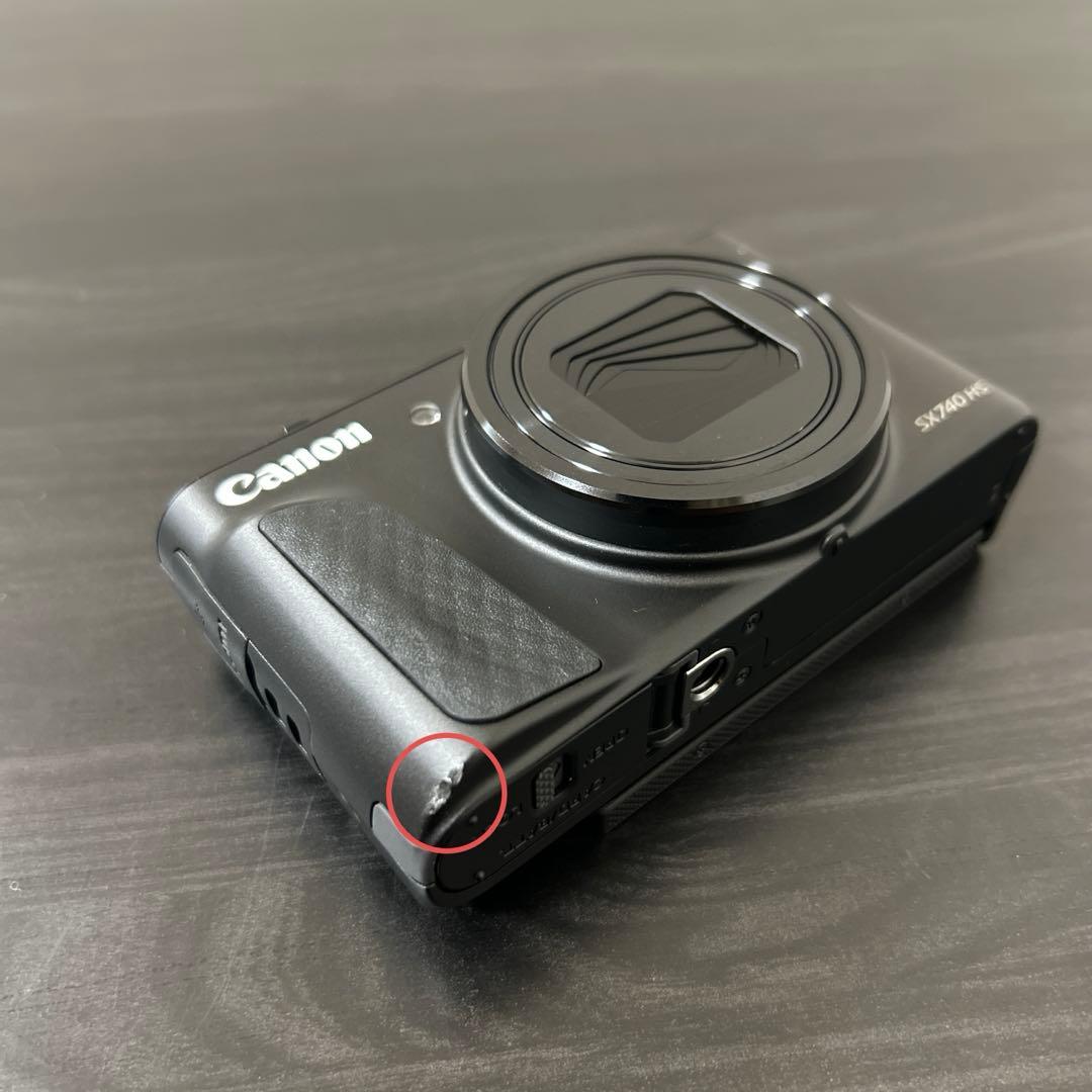 Canon PowerShot SX740 HS ブラック