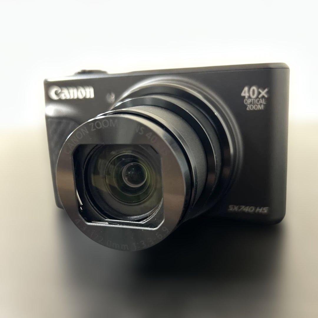 Canon PowerShot SX740 HS ブラック