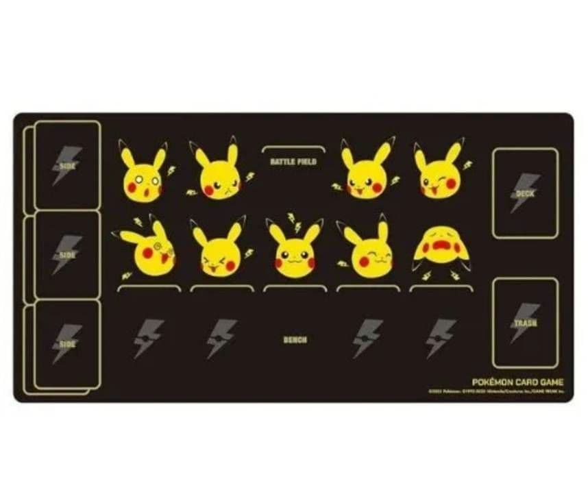 ポケモンカードゲーム、プレイマット、ピカチュウ