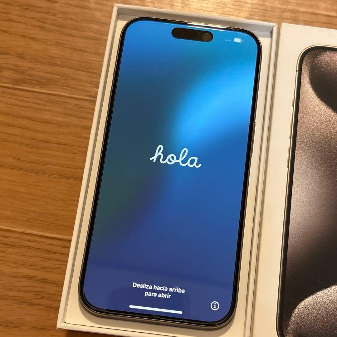 iPhone15pro 128GB バッテリー86%