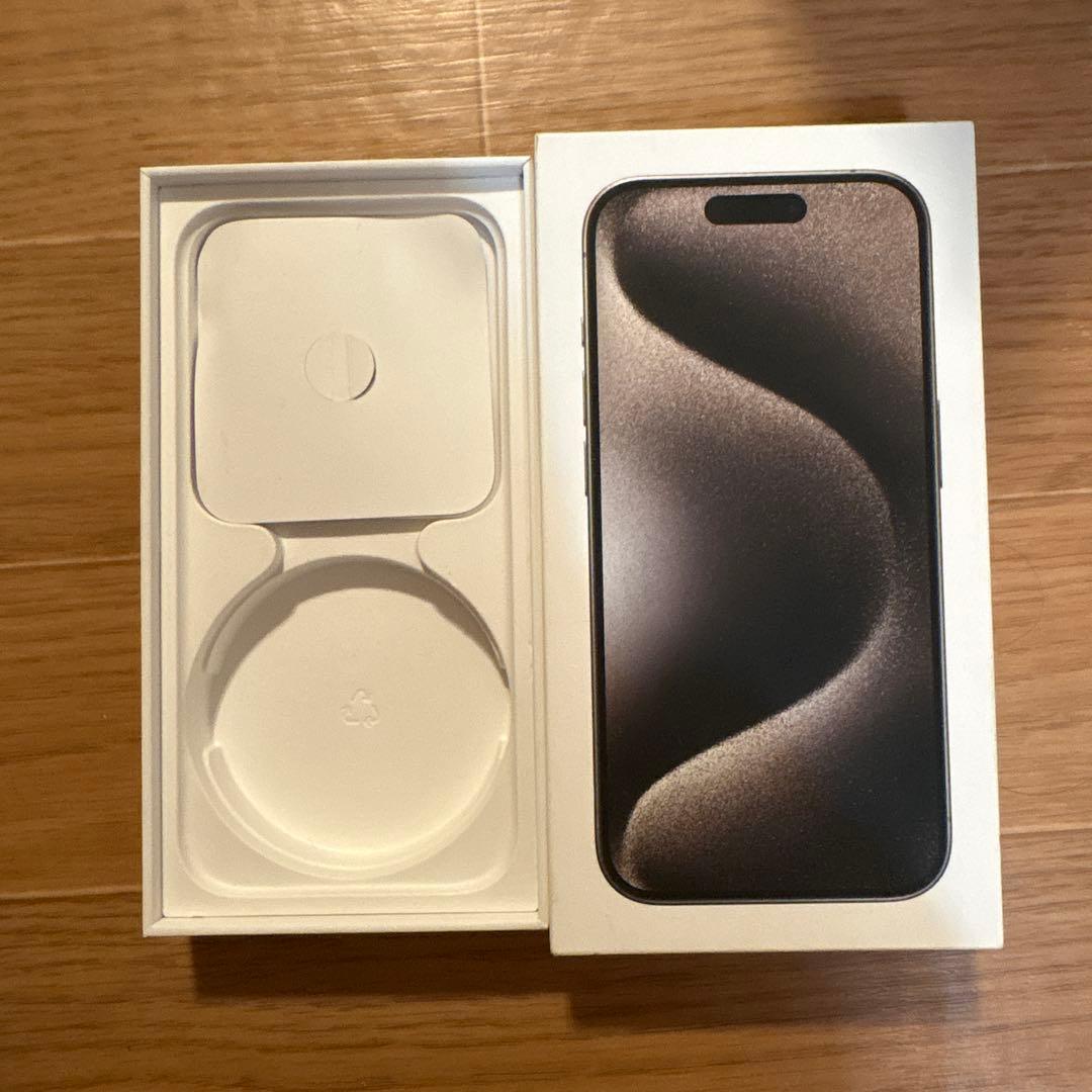 iPhone15pro 128GB バッテリー86%