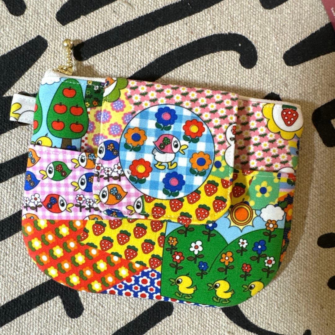 ♡さとぴー♡ハンドメイド*バッグ＆お揃いポーチ♡