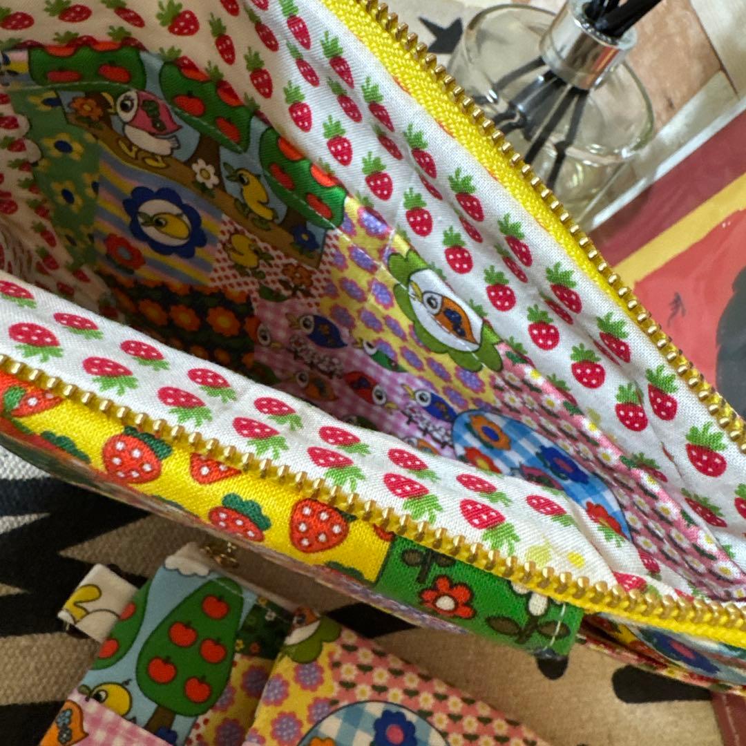 ♡さとぴー♡ハンドメイド*バッグ＆お揃いポーチ♡