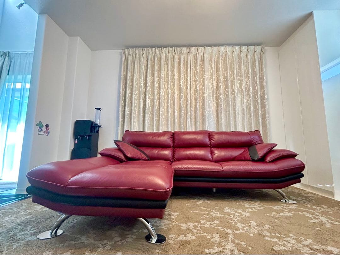 【ワチチ】①ニトリカウチソファ三人掛け