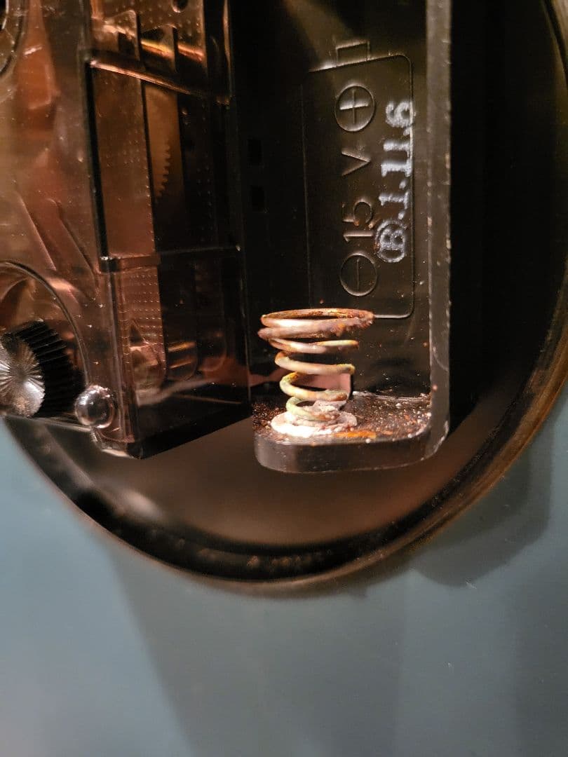 アクリル　置時計　KANEBO　カネボウ　　スペースエイジ　レトロ　ヴィンテージ