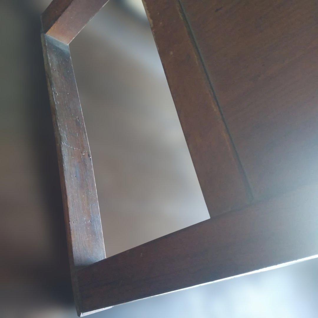 レトロ　書斎机　学習机　天板一枚板使用　縦58cm横85cm高さ70cm