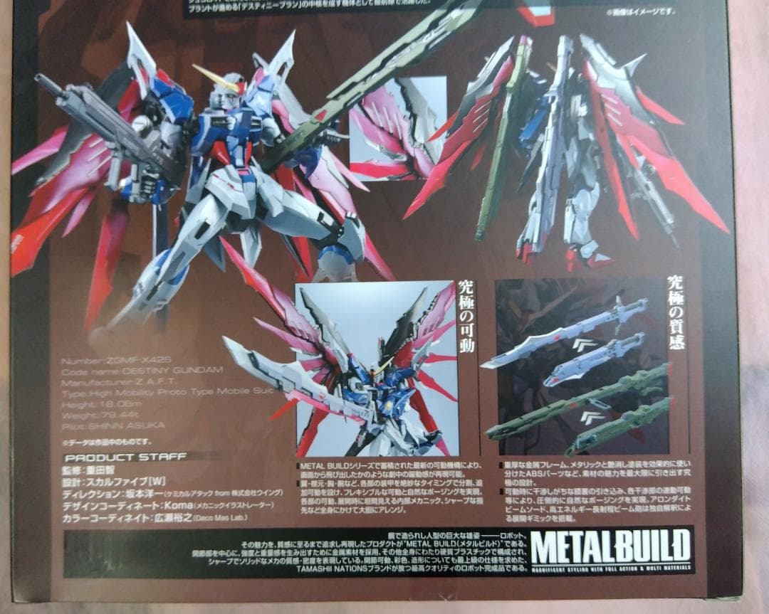 【中身未開封】 LBUILD デスティニーガンダム