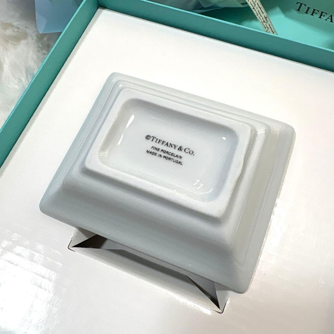 TIFFANY ティファニー カラーブロック ウィドポシェ アクセサリートレイ