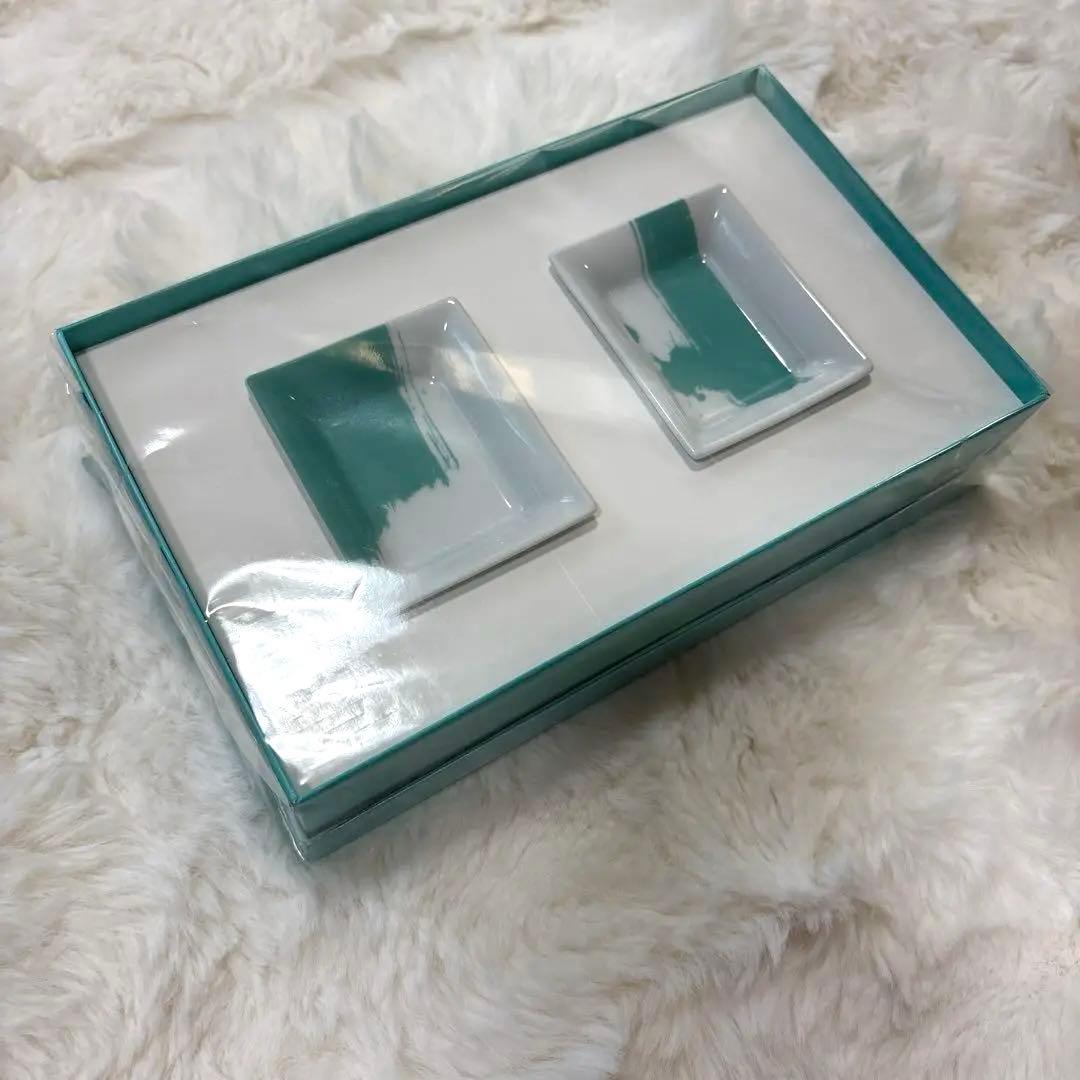 TIFFANY ティファニー カラーブロック ウィドポシェ アクセサリートレイ