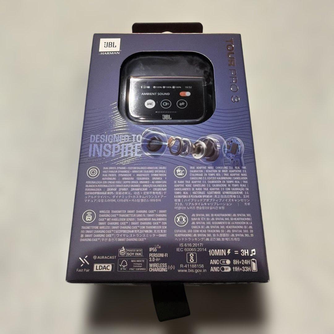 【新品・未開封】JBL TOUR PRO 3 ネイビー ワイヤレスイヤホン