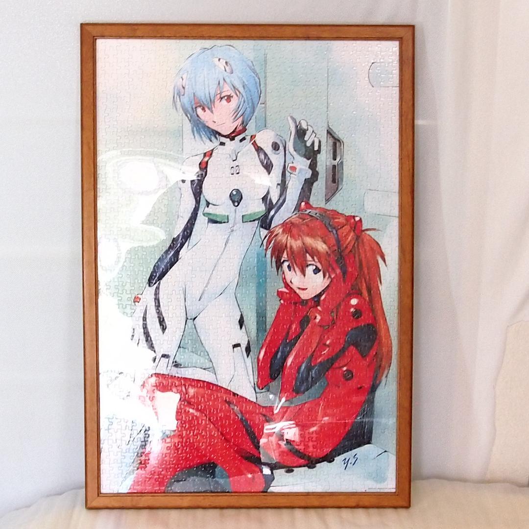 【美品】綾波レイ/アスカ ジグソーパズル＆ゴジラ対エヴァンゲリオン クッション