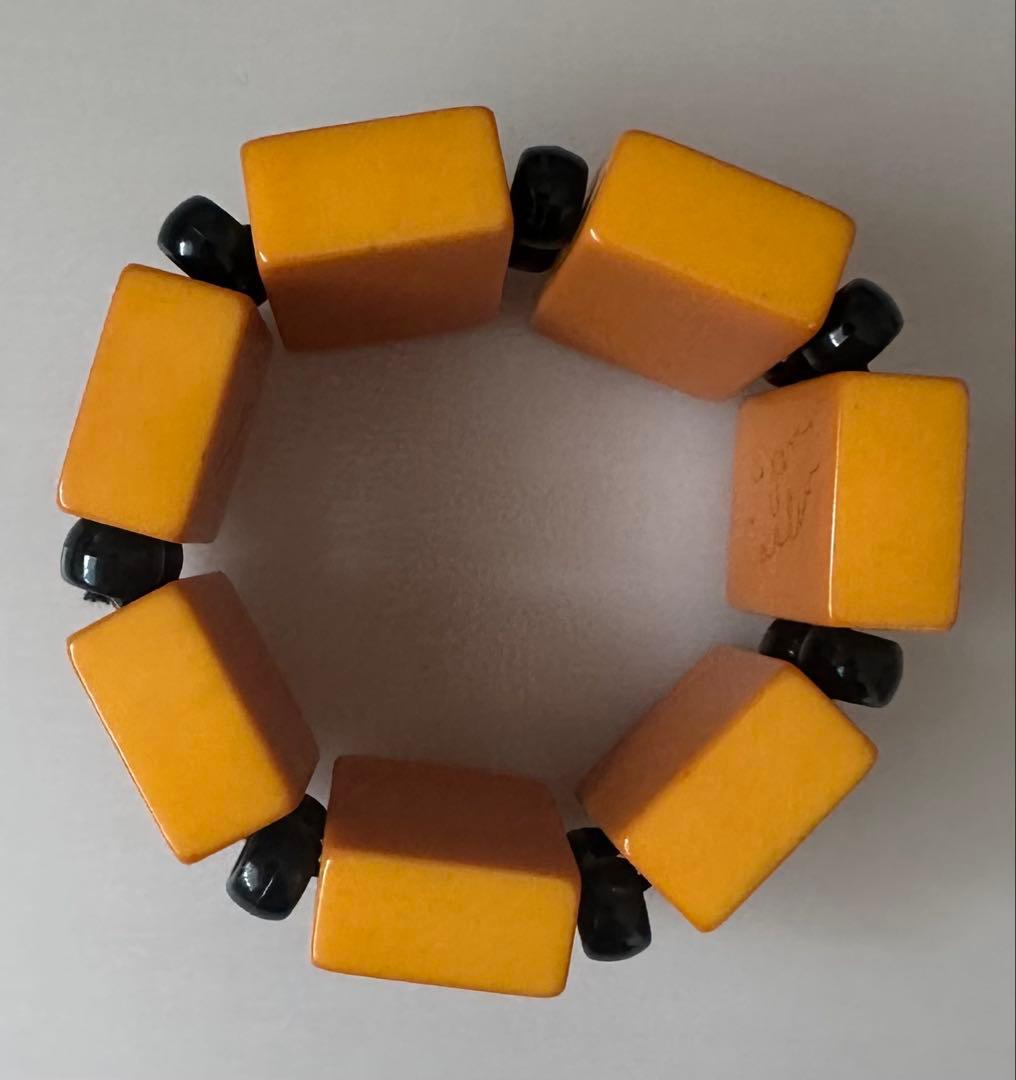 ヴィンテージ　ベークライト　麻雀牌 ブレスレット