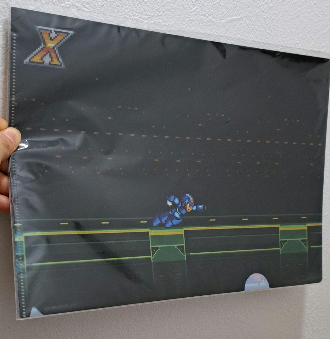 匿名配送　新品未使用　ロックマン　クリアファイル