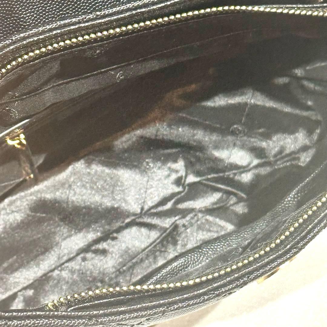 【非売品】CHANEL ノベルティ　ブラック キルティング ハンドバッグ