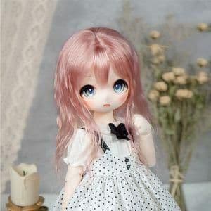 WY102 BJD 1/3 人形 ドール ウィッグ カツラ 耐熱 ハンドメイ