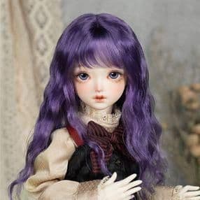 WY102 BJD 1/3 人形 ドール ウィッグ カツラ 耐熱 ハンドメイ